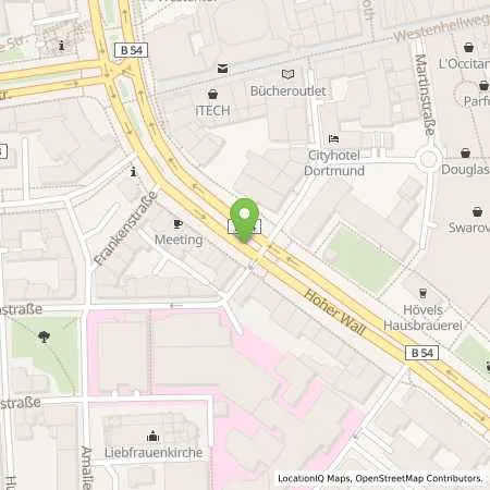 Standortübersicht der Tankstelle innogy eMobility Solutions GmbH in 44137 Dortmund