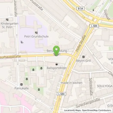 Standortübersicht der Tankstelle innogy eMobility Solutions GmbH in 44137 Dortmund