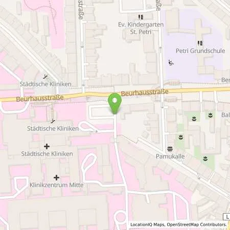 Standortübersicht der Tankstelle innogy eMobility Solutions GmbH in 44137 Dortmund