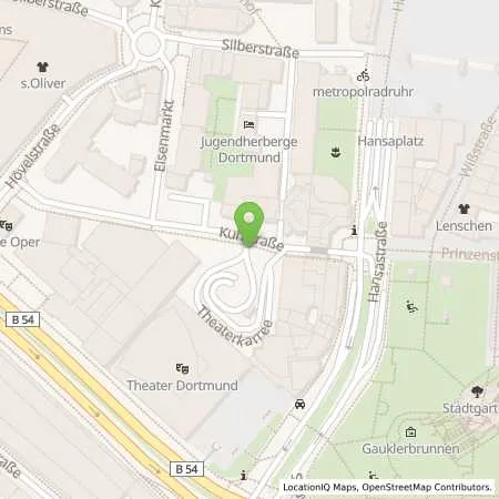 Standortübersicht der Tankstelle innogy eMobility Solutions GmbH in 44137 Dortmund