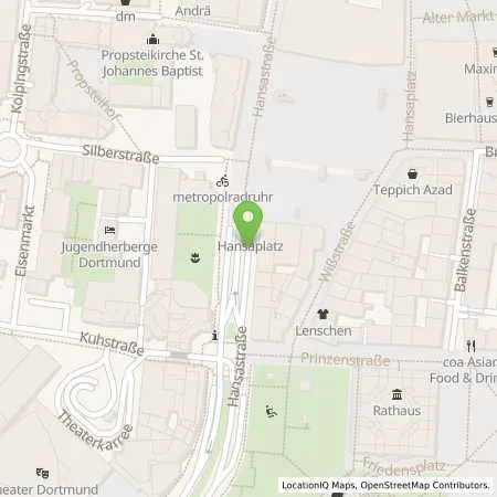 Standortübersicht der Tankstelle Dortmunder Energie- und Wasserversorgung GmbH in 44137 Dortmund