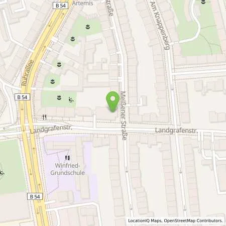 Standortübersicht der Tankstelle innogy eMobility Solutions GmbH in 44139 Dortmund