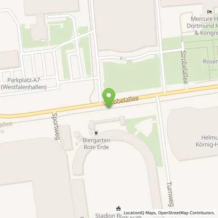 Standortübersicht der Tankstelle innogy eMobility Solutions GmbH in 44139 Dortmund