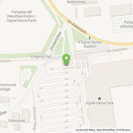 Standortübersicht der Tankstelle Eneco eMobility B.V. in 44139 Dortmund