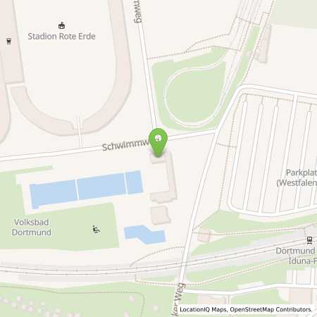 Standortübersicht der Strom (Elektro) Tankstelle: Sportwelt Dortmund in 44139, Dortmund