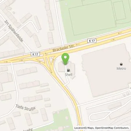 Standortübersicht der Tankstelle EnBW mobility+ AG und Co.KG in 44145 Dortmund