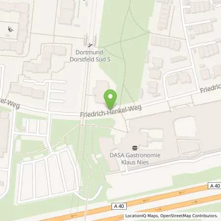 Standortübersicht der Tankstelle innogy eMobility Solutions GmbH in 44149 Dortmund