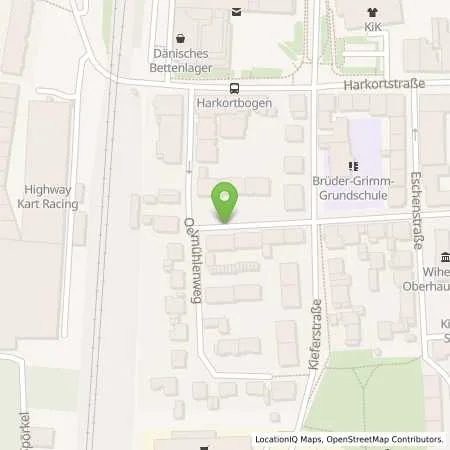 Standortübersicht der Tankstelle Dortmunder Energie- und Wasserversorgung GmbH in 44225 Dortmund