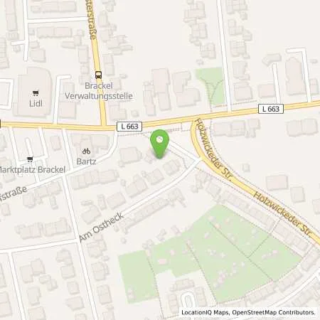 Standortübersicht der Tankstelle innogy eMobility Solutions GmbH in 44309 Dortmund