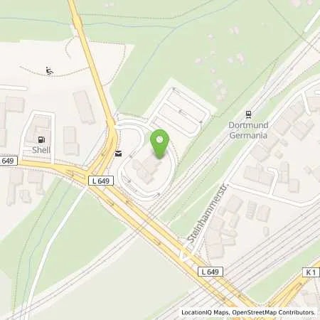 Standortübersicht der Tankstelle innogy eMobility Solutions GmbH in 44379 Dortmund