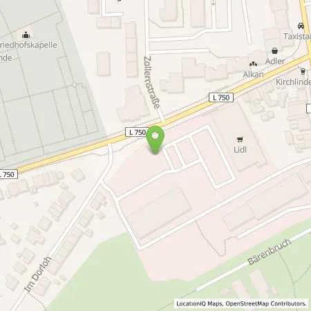 Standortübersicht der Tankstelle Lidl Dienstleistung GmbH & Co. KG in 44379 Dortmund