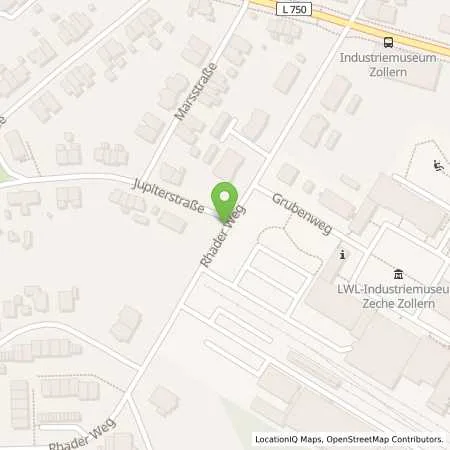 Standortübersicht der Tankstelle innogy eMobility Solutions GmbH in 44388 Dortmund