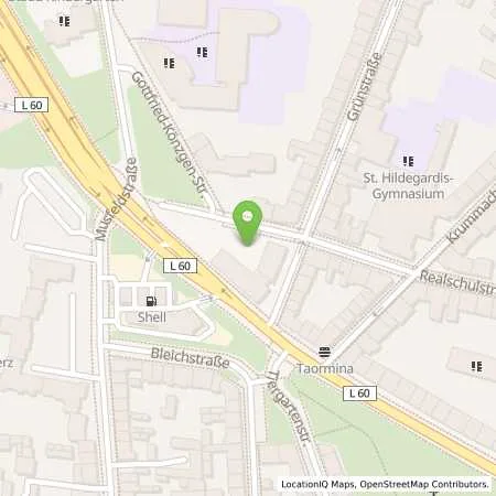 Standortübersicht der Tankstelle innogy eMobility Solutions GmbH in 47051 Duisburg