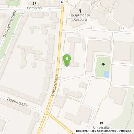 Standortübersicht der Tankstelle Rheinenergie AG in 47057 Duisburg
