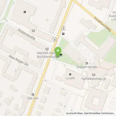 Standortübersicht der Tankstelle Stadtwerke Duisburg AG in 47057 Duisburg