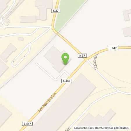 Standortübersicht der Tankstelle Overdreef GmbH in 47119 Duisburg