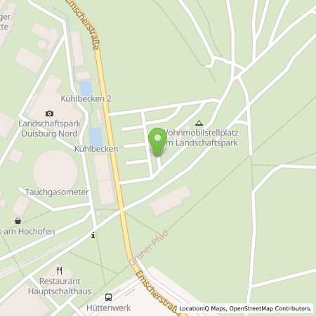 Standortübersicht der Strom (Elektro) Tankstelle: Stadtwerke Duisburg AG in 47137, Duisburg