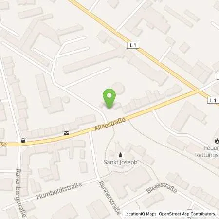 Standortübersicht der Tankstelle Gelsenwasser AG in 47166 Duisburg