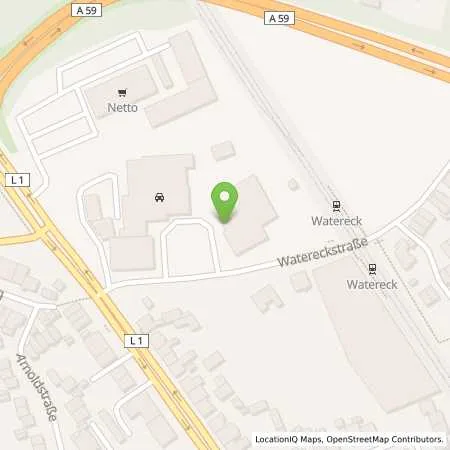 Standortübersicht der Tankstelle Dipl. Ing. H. Röder GmbH & Co. KG in 47178 Duisburg