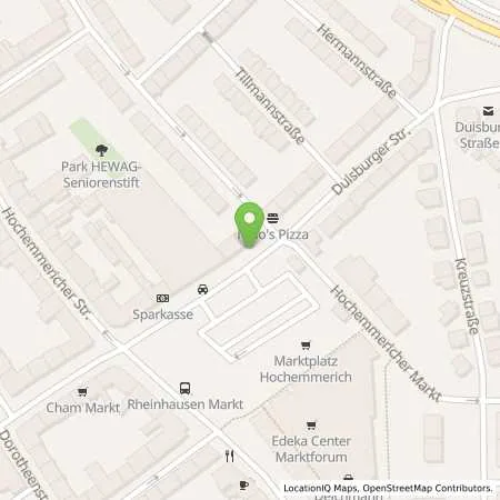 Standortübersicht der Tankstelle Stadtwerke Duisburg AG in 47226 Duisburg