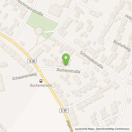 Standortübersicht der Tankstelle Menge GmbH in 47228 Duisburg