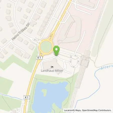 Standortübersicht der Tankstelle Stadtwerke Duisburg AG in 47259 Duisburg