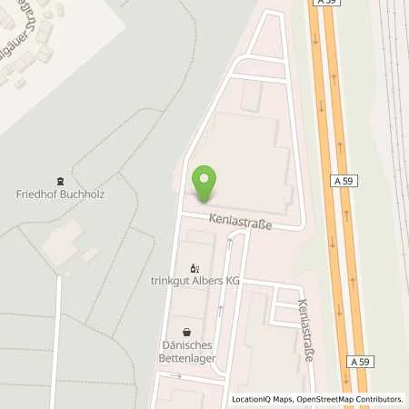 Standortübersicht der Tankstelle Mercedes- Benz AG - Niederlassung Rhein-Ruhr in 47269 Duisburg