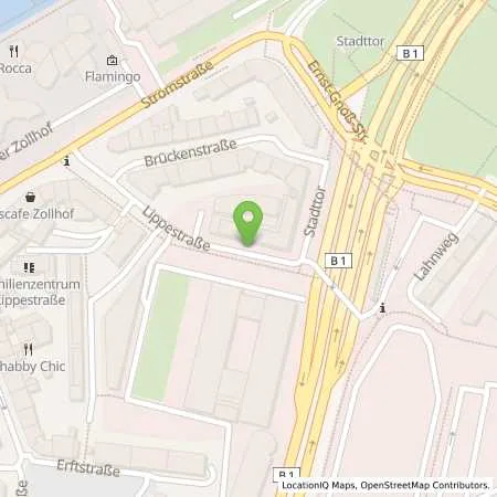 Standortübersicht der Tankstelle Stadtwerke Düsseldorf AG in 40221 Düsseldorf