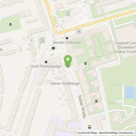 Standortübersicht der Tankstelle Stadtwerke Düsseldorf AG in 40223 Düsseldorf