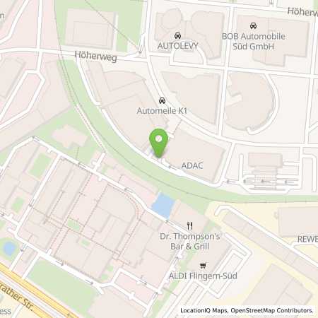 Standortübersicht der Strom (Elektro) Tankstelle: innogy eMobility Solutions GmbH in 40233, Dsseldorf