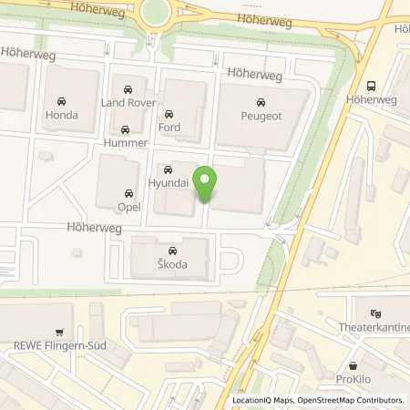 Standortübersicht der Tankstelle Stadtwerke Düsseldorf AG in 40233 Düsseldorf