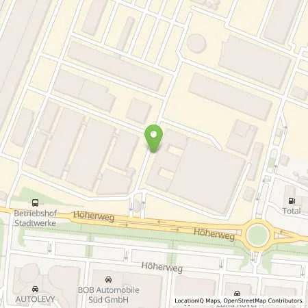 Standortübersicht der Tankstelle Stadtwerke Düsseldorf AG in 40233 Düsseldorf