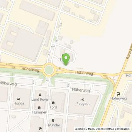 Standortübersicht der Tankstelle Stadtwerke Düsseldorf AG in 40233 Düsseldorf