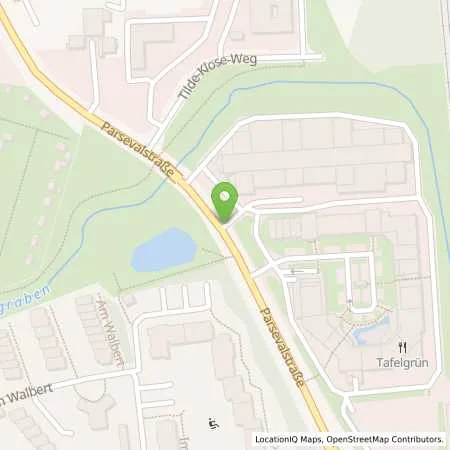 Standortübersicht der Tankstelle NATURSTROM AG in 40468 Düsseldorf