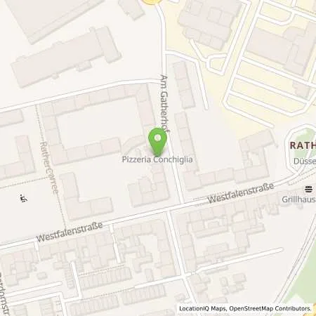 Standortübersicht der Tankstelle GETEC netz GmbH in 40472 Düsseldorf