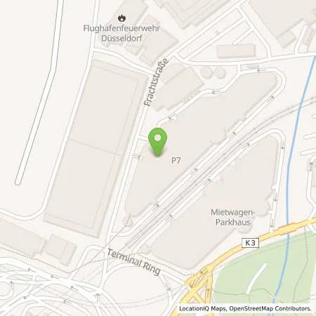 Standortübersicht der Tankstelle Stadtwerke Düsseldorf AG in 40474 Düsseldorf