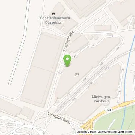 Standortübersicht der Tankstelle Stadtwerke Düsseldorf AG in 40474 Düsseldorf