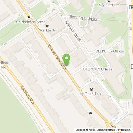 Standortübersicht der Tankstelle Stadtwerke Düsseldorf AG in 40474 Düsseldorf