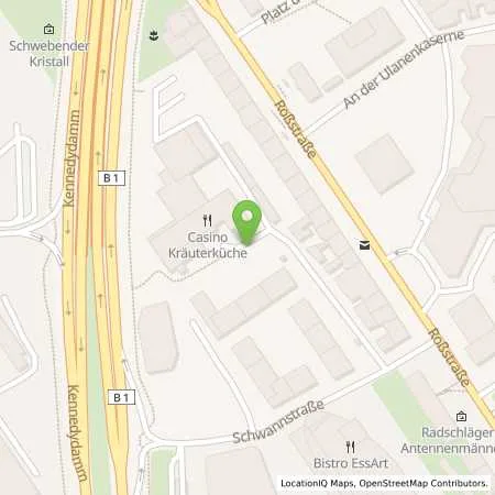 Standortübersicht der Tankstelle Stadtwerke Düsseldorf AG in 40476 Düsseldorf