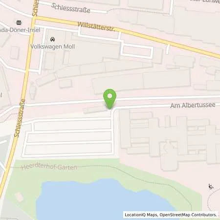 Standortübersicht der Tankstelle Stadtwerke Düsseldorf AG in 40549 Düsseldorf