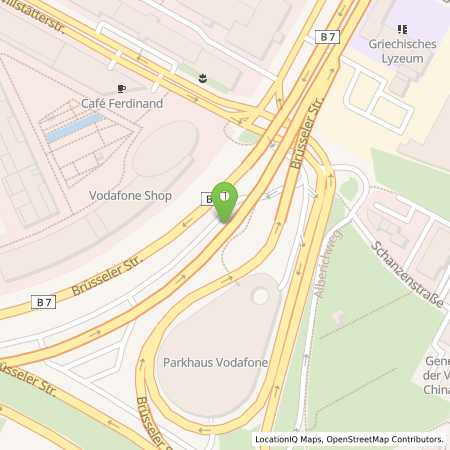 Standortübersicht der Strom (Elektro) Tankstelle: Stadtwerke Düsseldorf AG in 40549, Dsseldorf