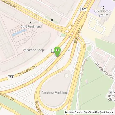 Standortübersicht der Tankstelle Stadtwerke Düsseldorf AG in 40549 Düsseldorf