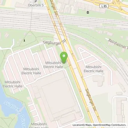 Standortübersicht der Tankstelle Stadtwerke Düsseldorf AG in 40591 Düsseldorf