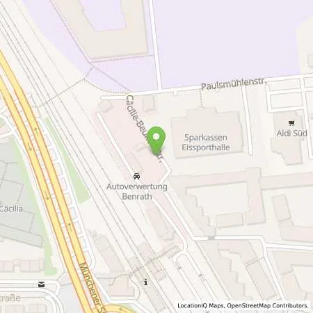 Standortübersicht der Tankstelle Stadtwerke Düsseldorf AG in 40597 Düsseldorf