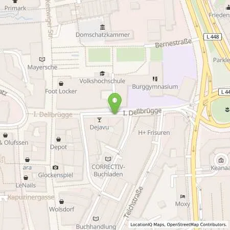 Standortübersicht der Tankstelle innogy SE in 45127 Essen