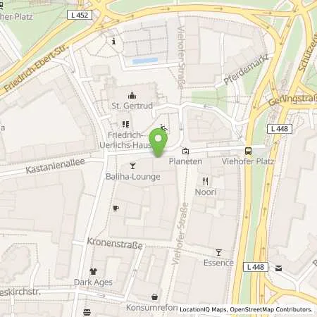 Standortübersicht der Tankstelle innogy eMobility Solutions GmbH in 45127 Essen