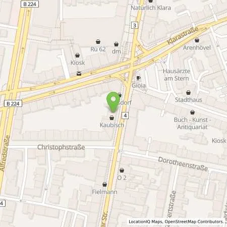 Standortübersicht der Tankstelle innogy SE in 45130 Essen