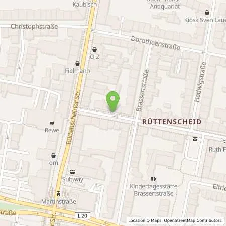 Standortübersicht der Tankstelle innogy SE in 45130 Essen