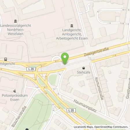 Standortübersicht der Tankstelle innogy eMobility Solutions GmbH in 45130 Essen