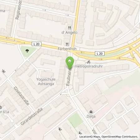 Standortübersicht der Tankstelle innogy SE in 45131 Essen